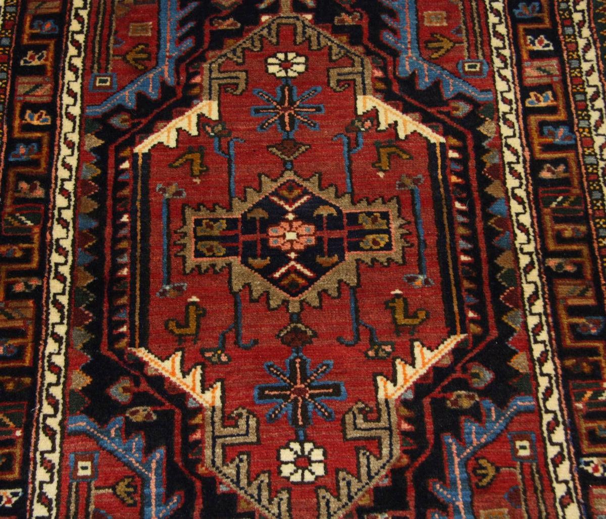 Persisk tæppe - Nomadisk - 138 x 92 cm - rød