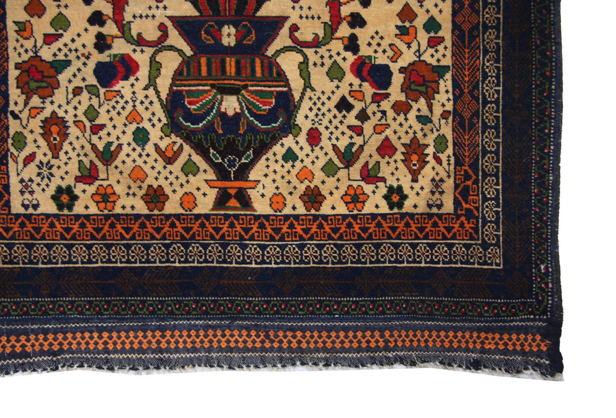 Baluch-tæppe - 115 x 80 cm - beige