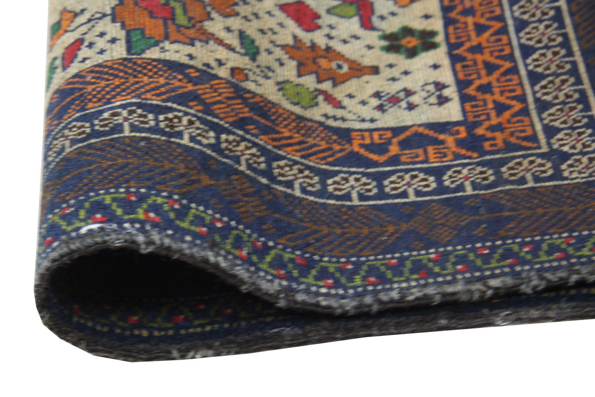 Baluch-tæppe - 115 x 80 cm - beige