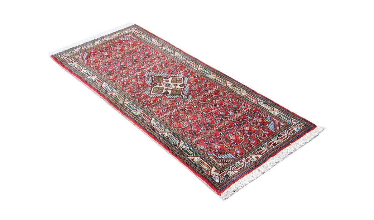Løber Persisk tæppe - Nomadisk - 180 x 80 cm - rød