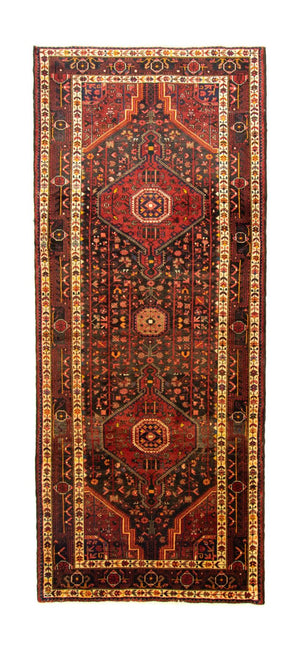 Løber Persisk tæppe - Nomadisk - 295 x 125 cm - brun
