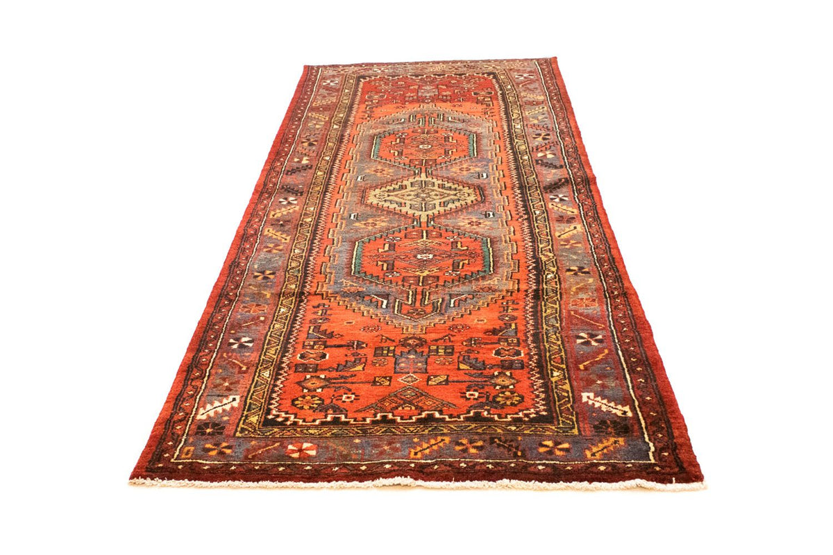 Løber Persisk tæppe - Nomadisk - 295 x 110 cm - orange