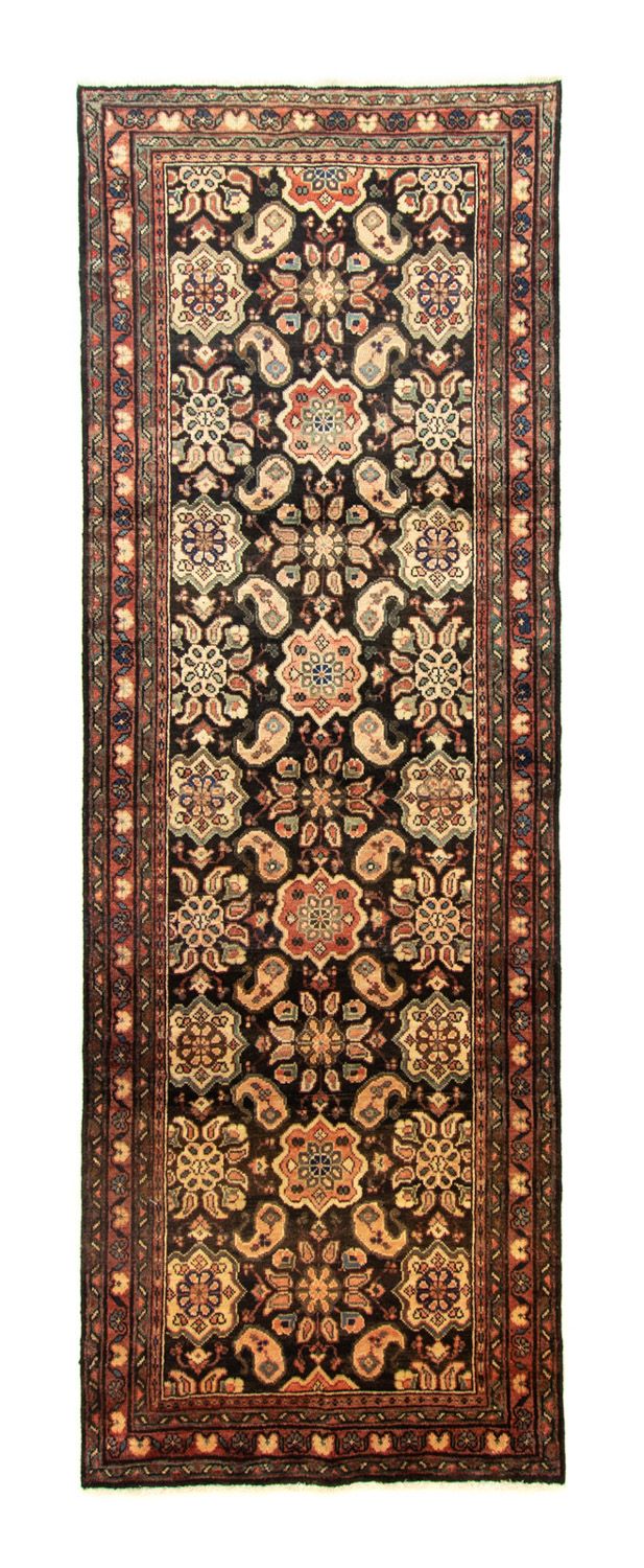 Løber Persisk tæppe - Nomadisk - 327 x 112 cm - blå