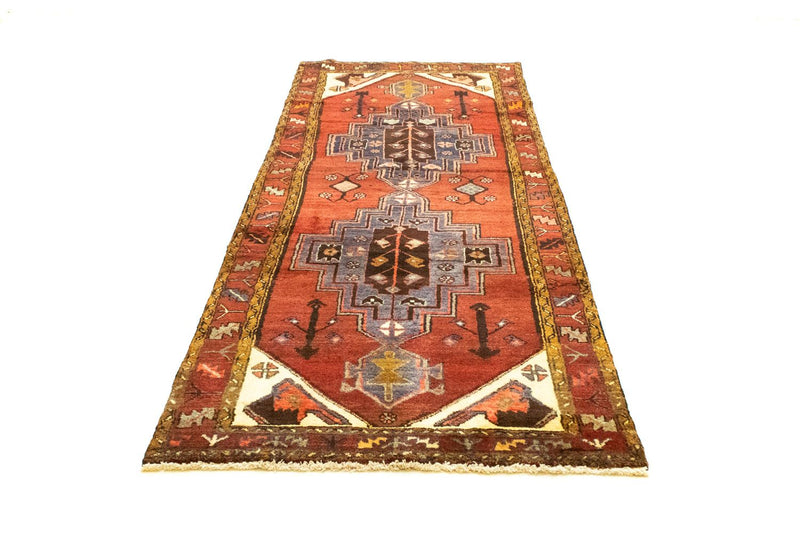 Løber Persisk tæppe - Nomadisk - 297 x 105 cm - orange