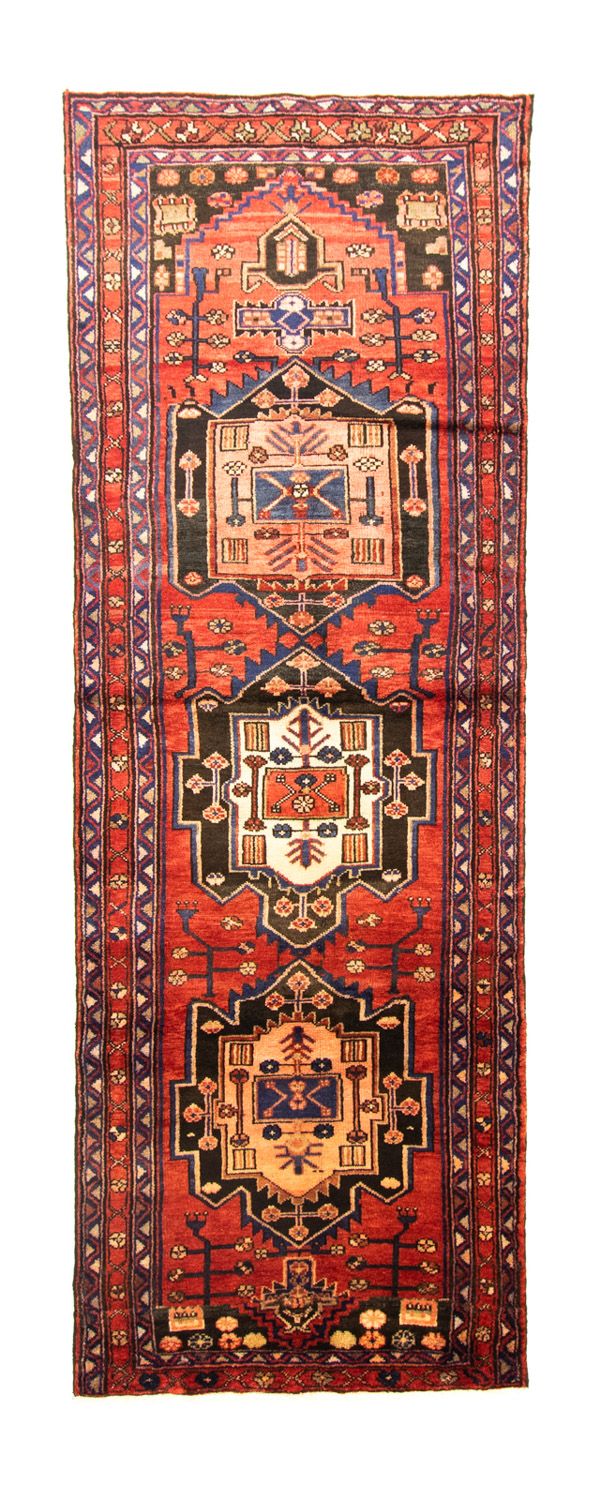 Løber Persisk tæppe - Nomadisk - 312 x 106 cm - rød