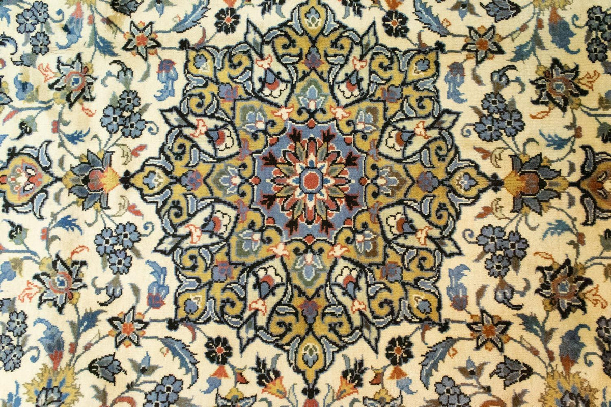Persisk tæppe - Keshan - 320 x 215 cm - beige