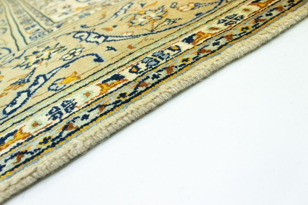 Persisk tæppe - Keshan - 378 x 237 cm - beige