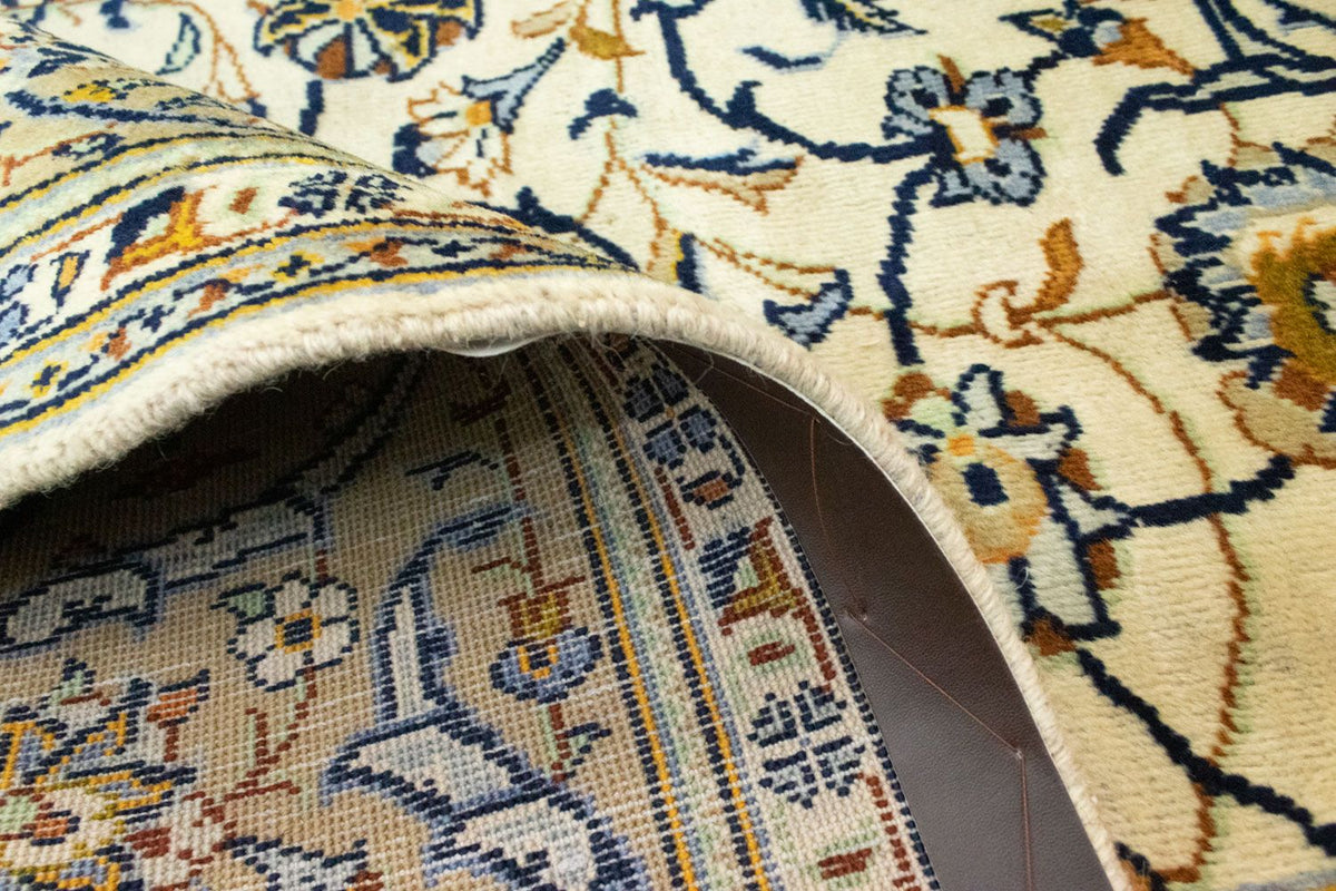 Persisk tæppe - Keshan - 378 x 237 cm - beige