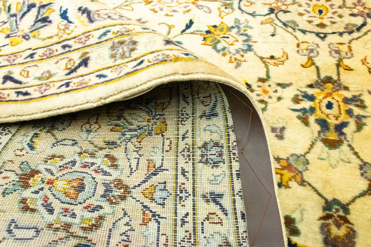 Persisk tæppe - Keshan - 300 x 202 cm - beige