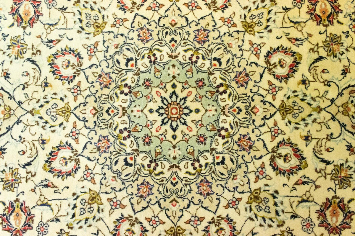Persisk tæppe - Keshan - 350 x 252 cm - beige