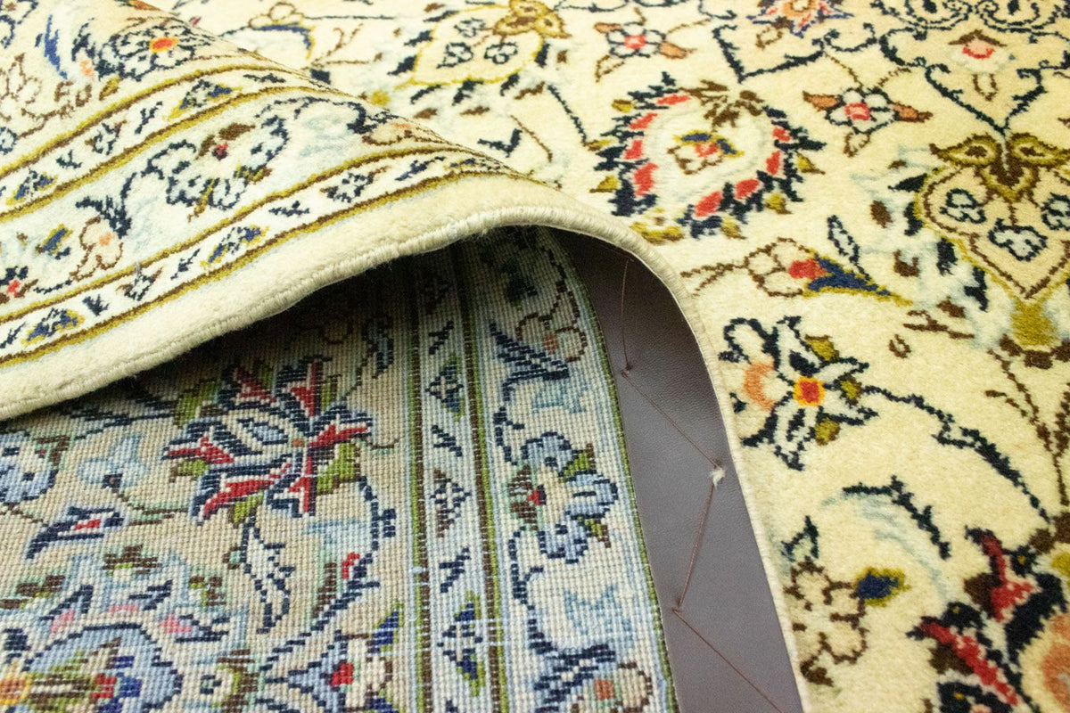 Persisk tæppe - Keshan - 350 x 252 cm - beige