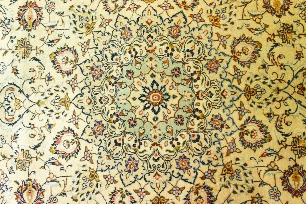 Persisk tæppe - Keshan - 350 x 254 cm - beige