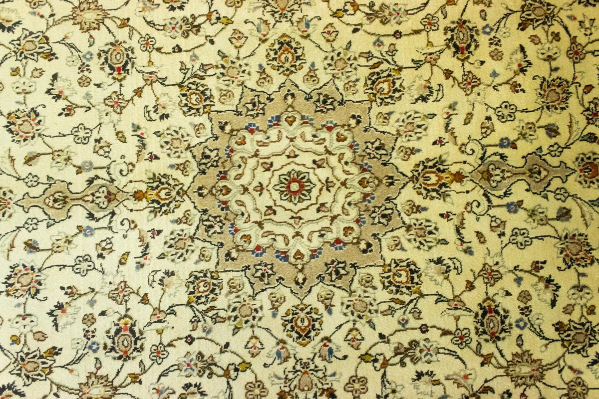 Persisk tæppe - Keshan - 305 x 195 cm - beige