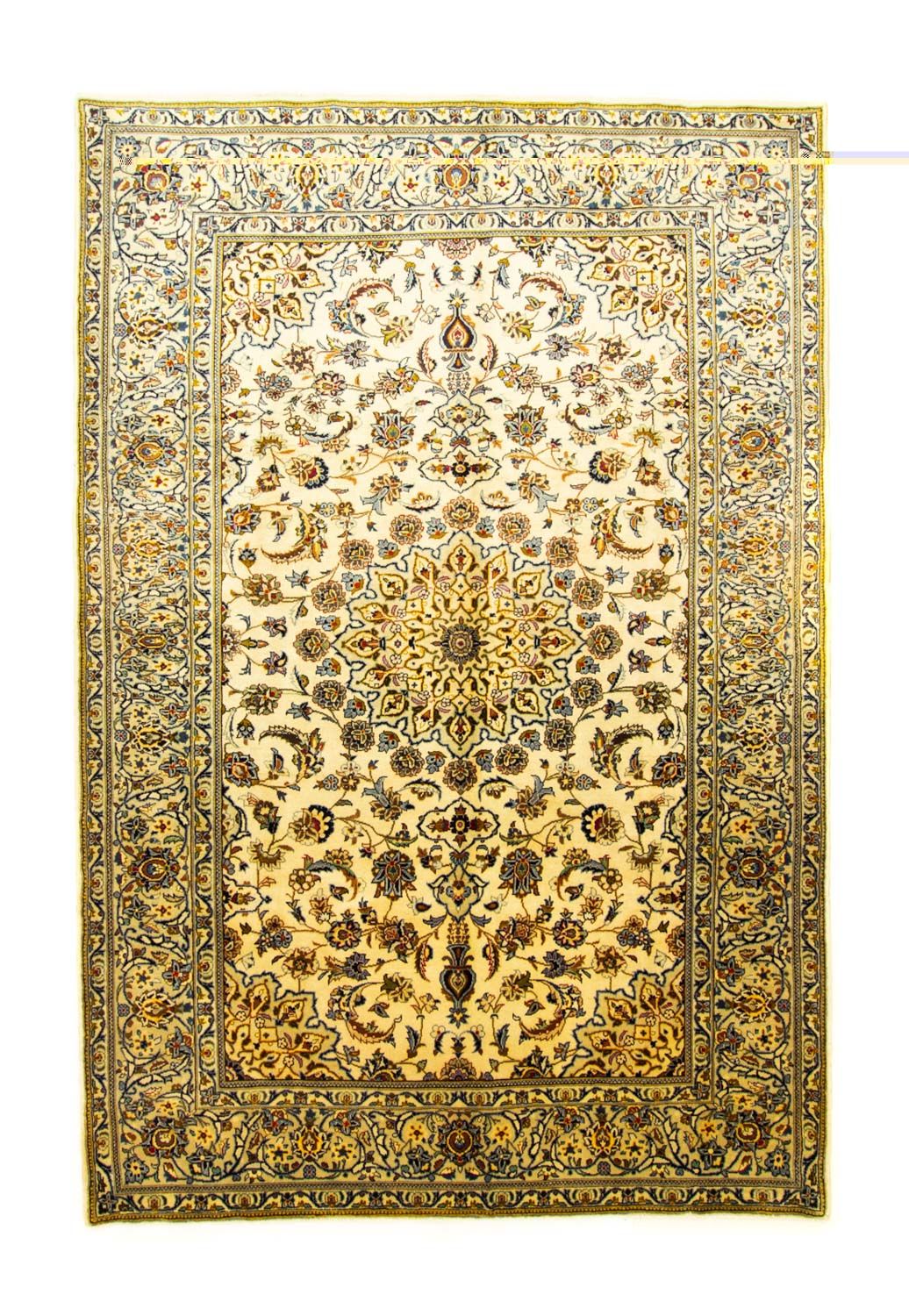 Persisk tæppe - Keshan - 295 x 195 cm - beige