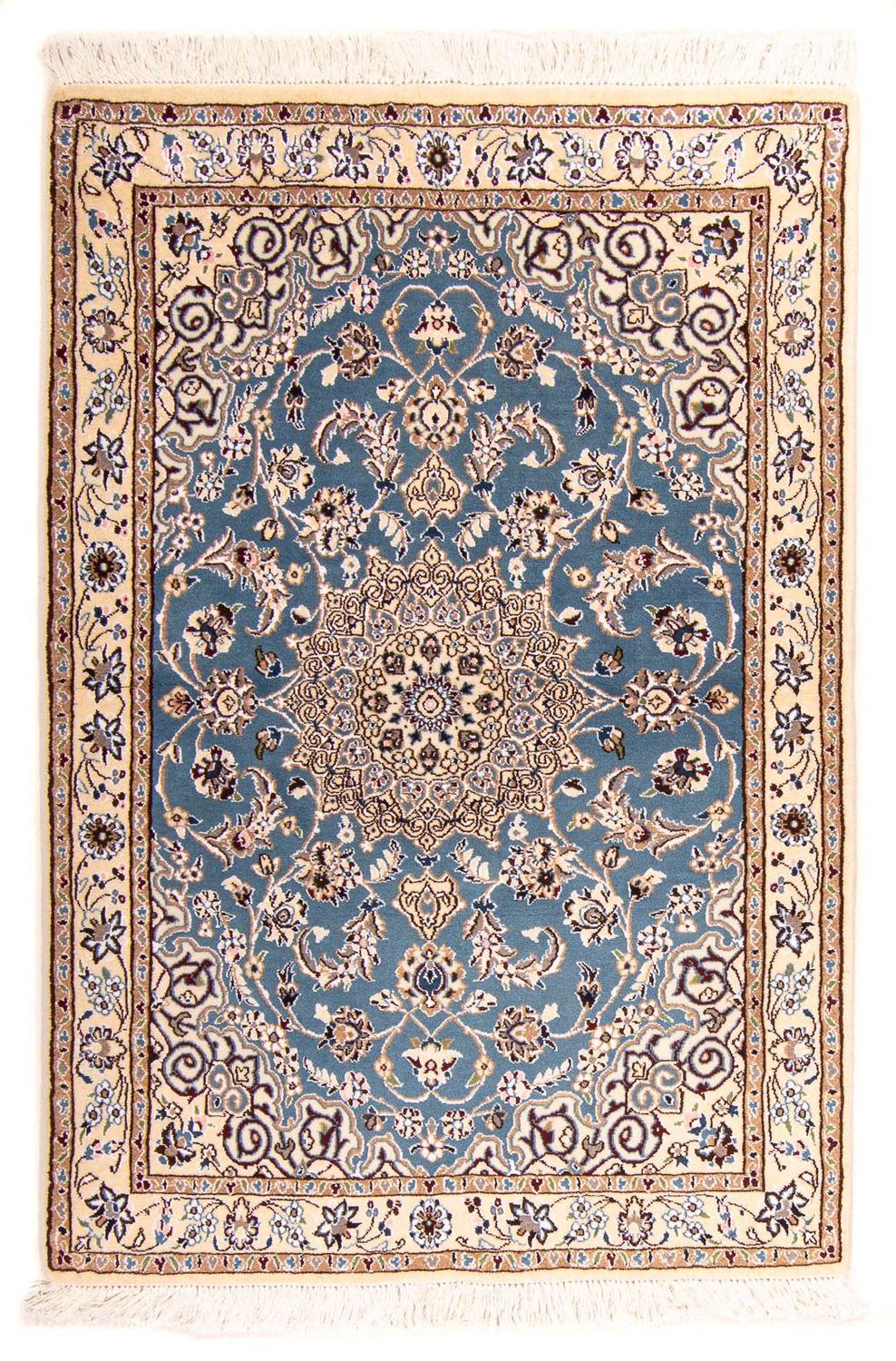 Persisk tæppe - Nain - Royal - 148 x 98 cm - mørkeblå