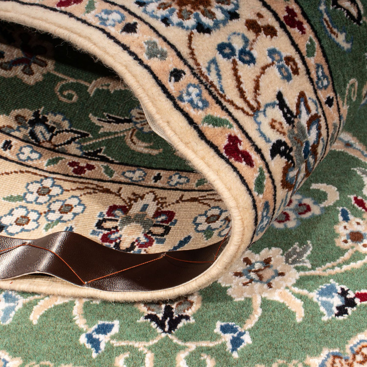 Persisk tæppe - Nain - Royal - 152 x 100 cm - grøn