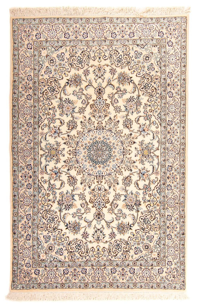 Persisk tæppe - Nain - Royal - 207 x 128 cm - beige