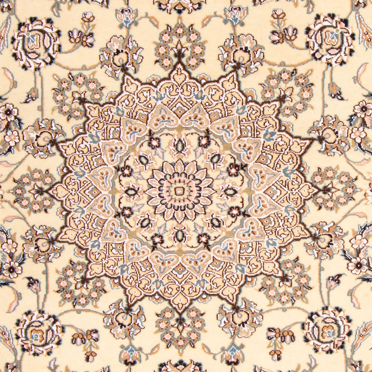 Persisk tæppe - Nain - Royal - 227 x 135 cm - beige