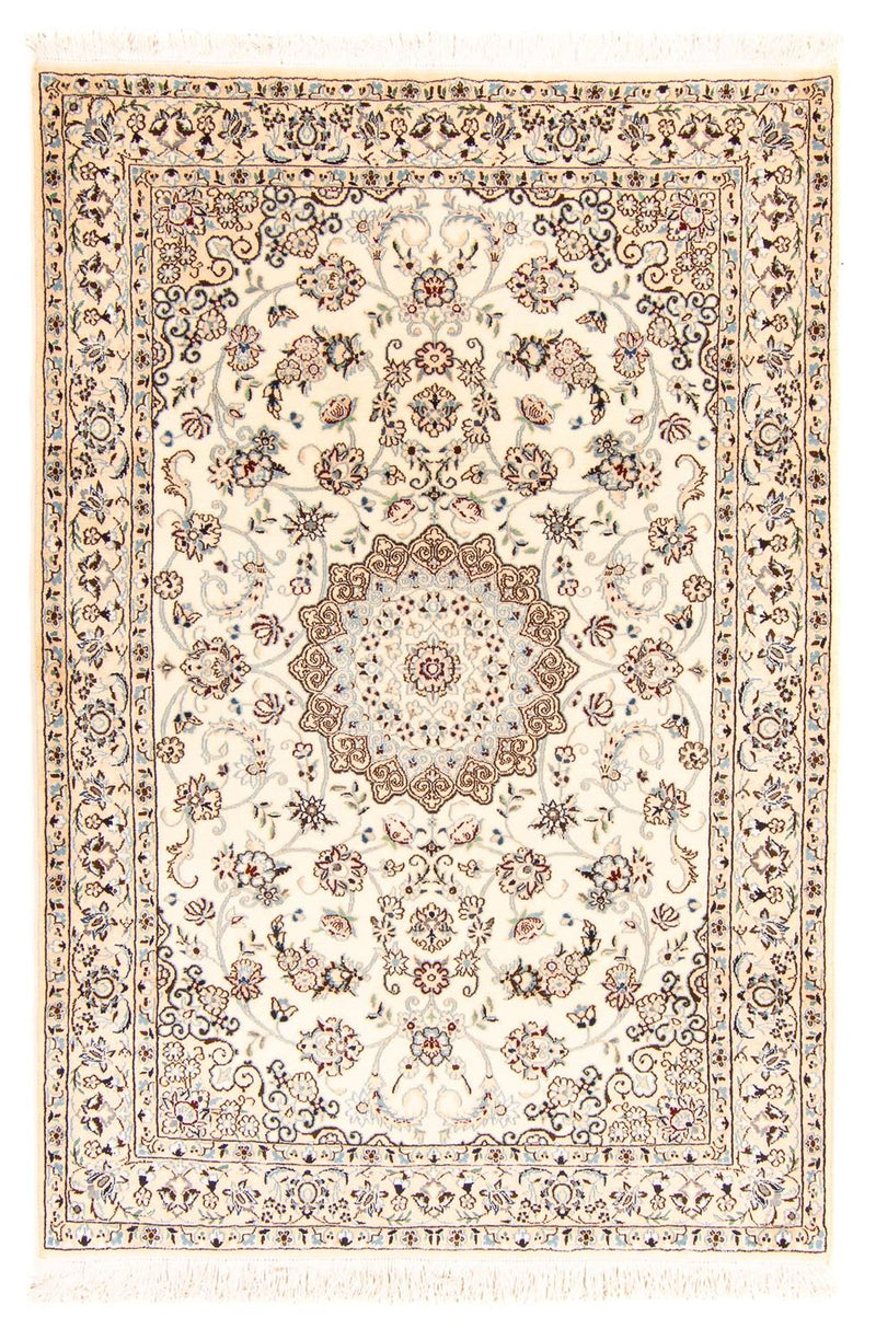 Persisk tæppe - Nain - Royal - 204 x 135 cm - beige