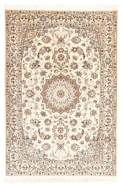 Nain - 9La Tæppe 135x204cm - Persisk tæppe - beige