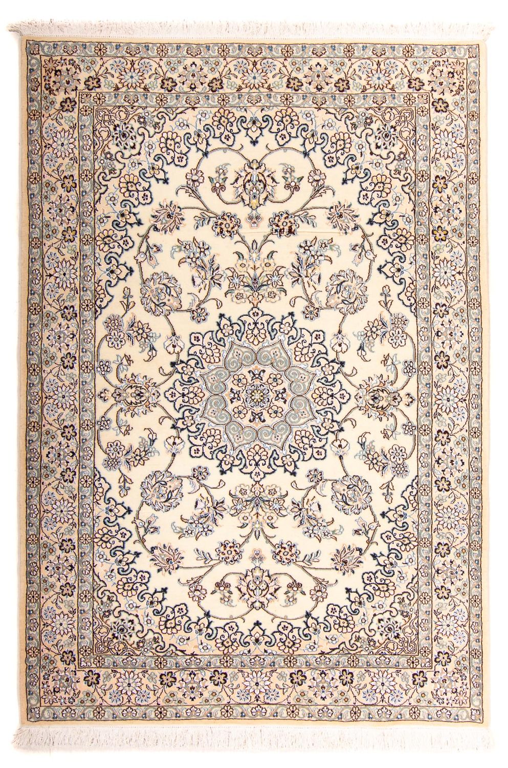 Persisk tæppe - Nain - Royal - 212 x 137 cm - beige