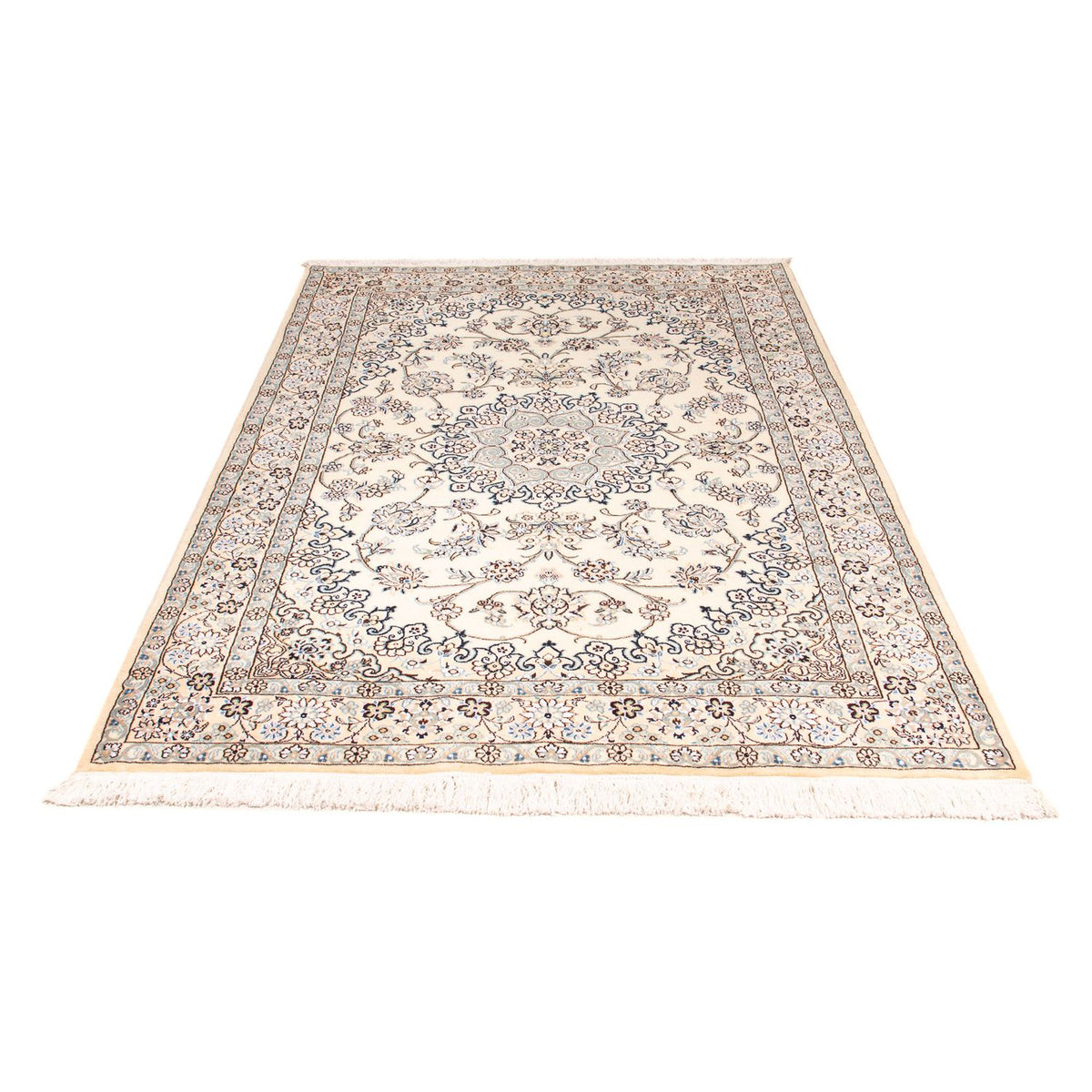 Persisk tæppe - Nain - Royal - 212 x 137 cm - beige