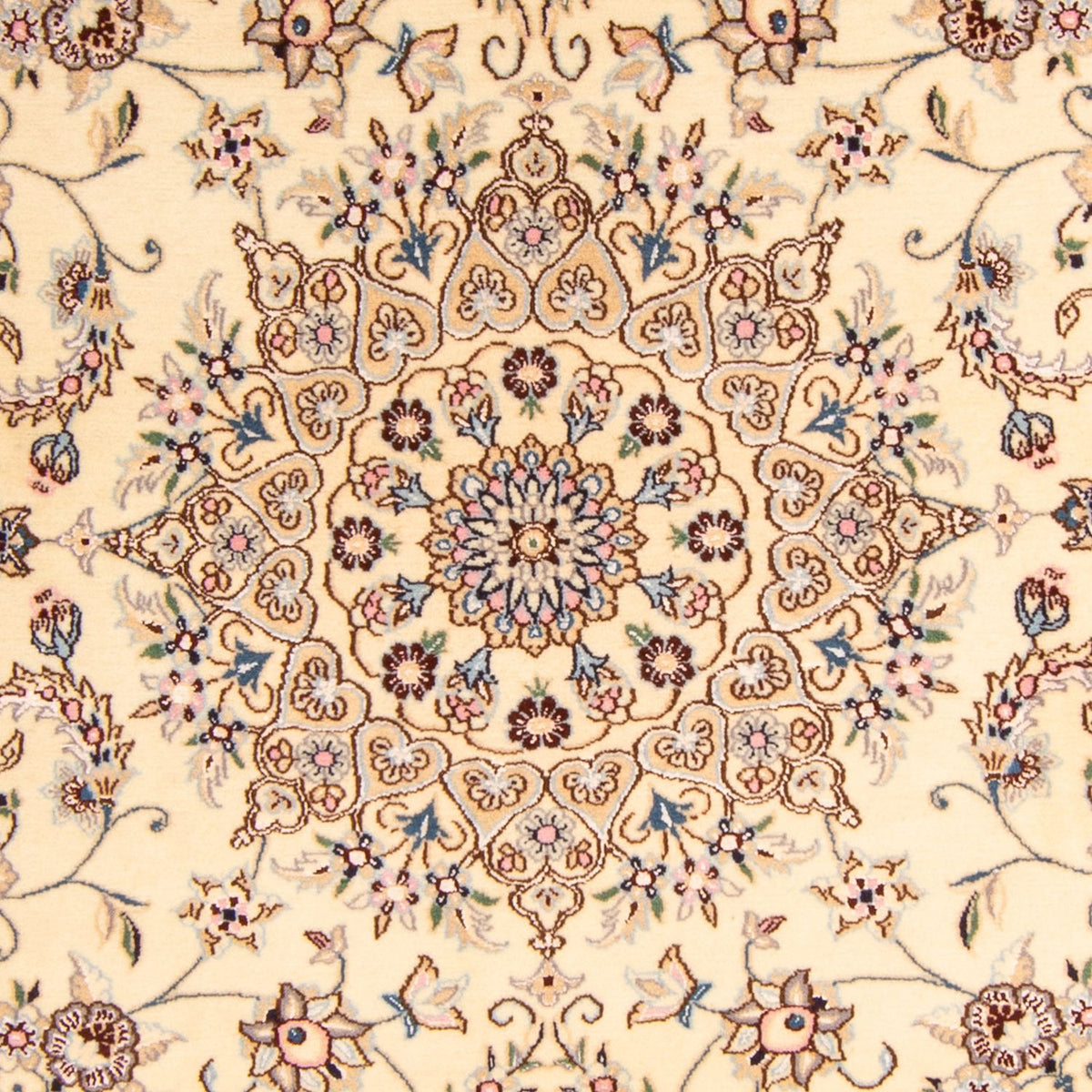 Persisk tæppe - Nain - Royal - 212 x 132 cm - beige