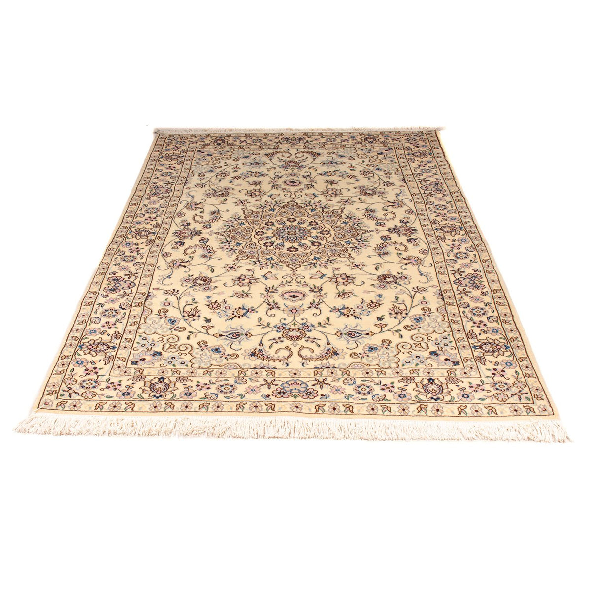 Persisk tæppe - Nain - Royal - 212 x 132 cm - beige
