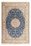 Persisk tæppe - Nain - Premium - 233 x 155 cm - mørkeblå