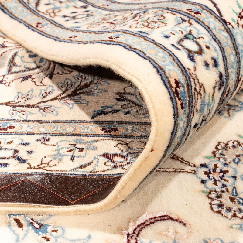 Persisk tæppe - Nain - Premium - 398 x 257 cm - beige