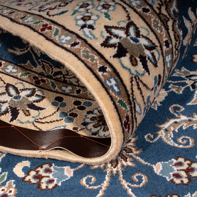 Persisk tæppe - Nain - Royal - 148 x 100 cm - mørkeblå