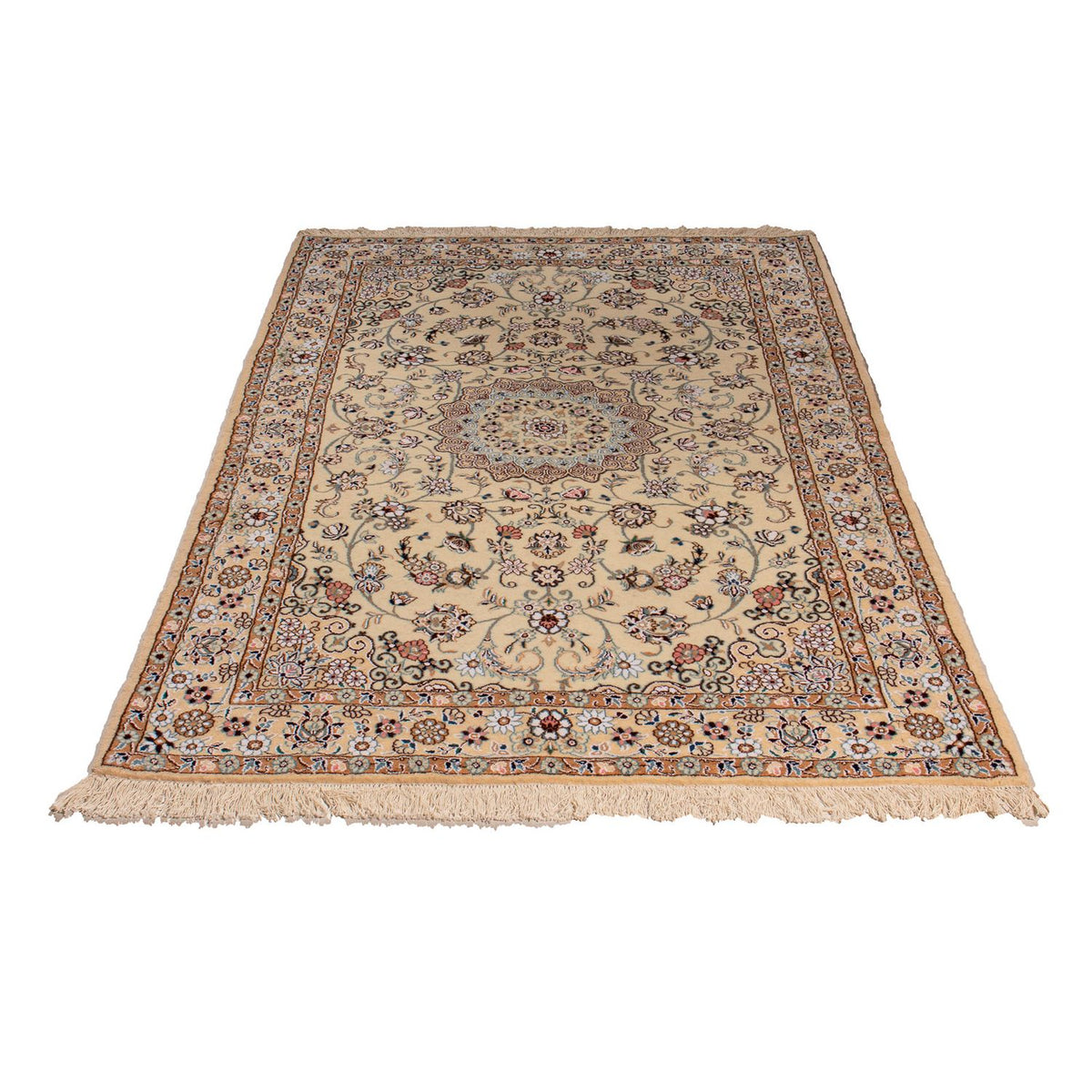 Persisk tæppe - Nain - Premium - 168 x 107 cm - beige