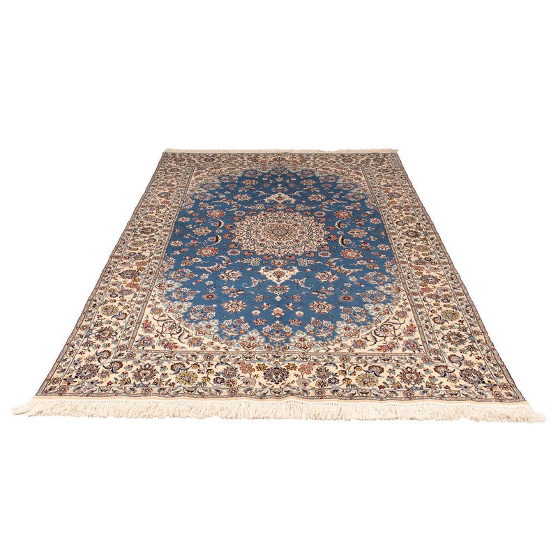 Persisk tæppe - Nain - Premium - 233 x 156 cm - mørkeblå