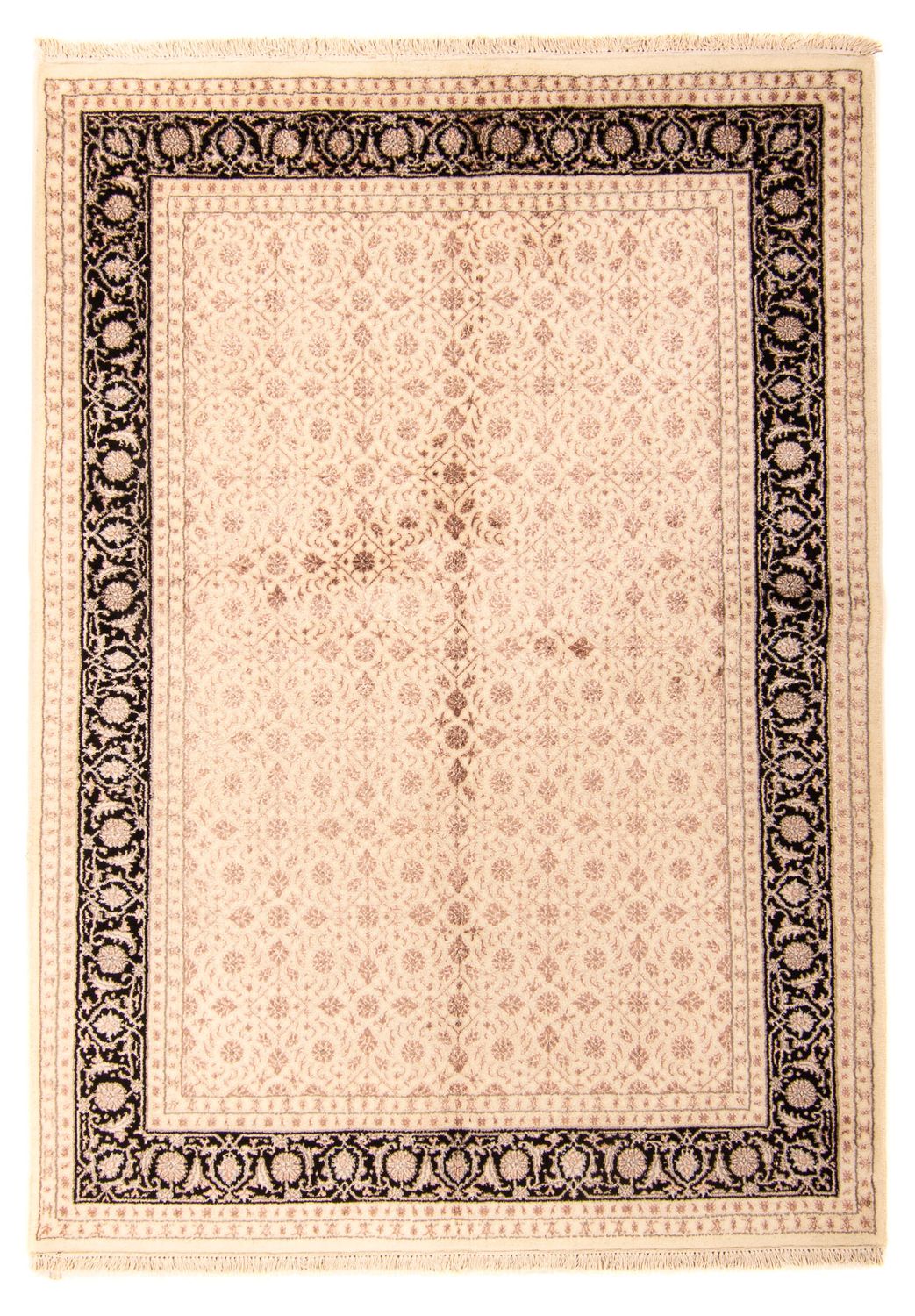 Persisk tæppe - Bijar - 205 x 145 cm - beige