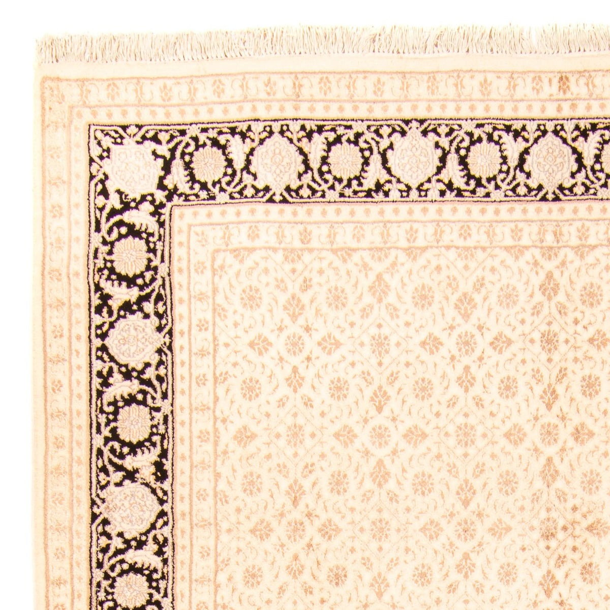 Persisk tæppe - Bijar - 244 x 168 cm - beige