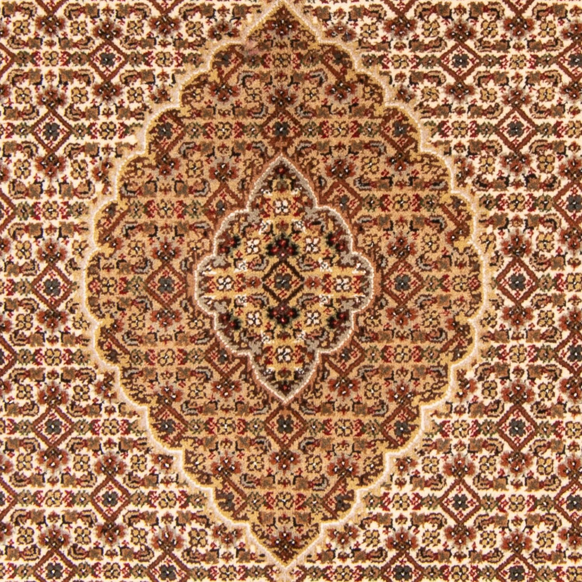 Persisk tæppe - Tabriz - 193 x 123 cm - beige