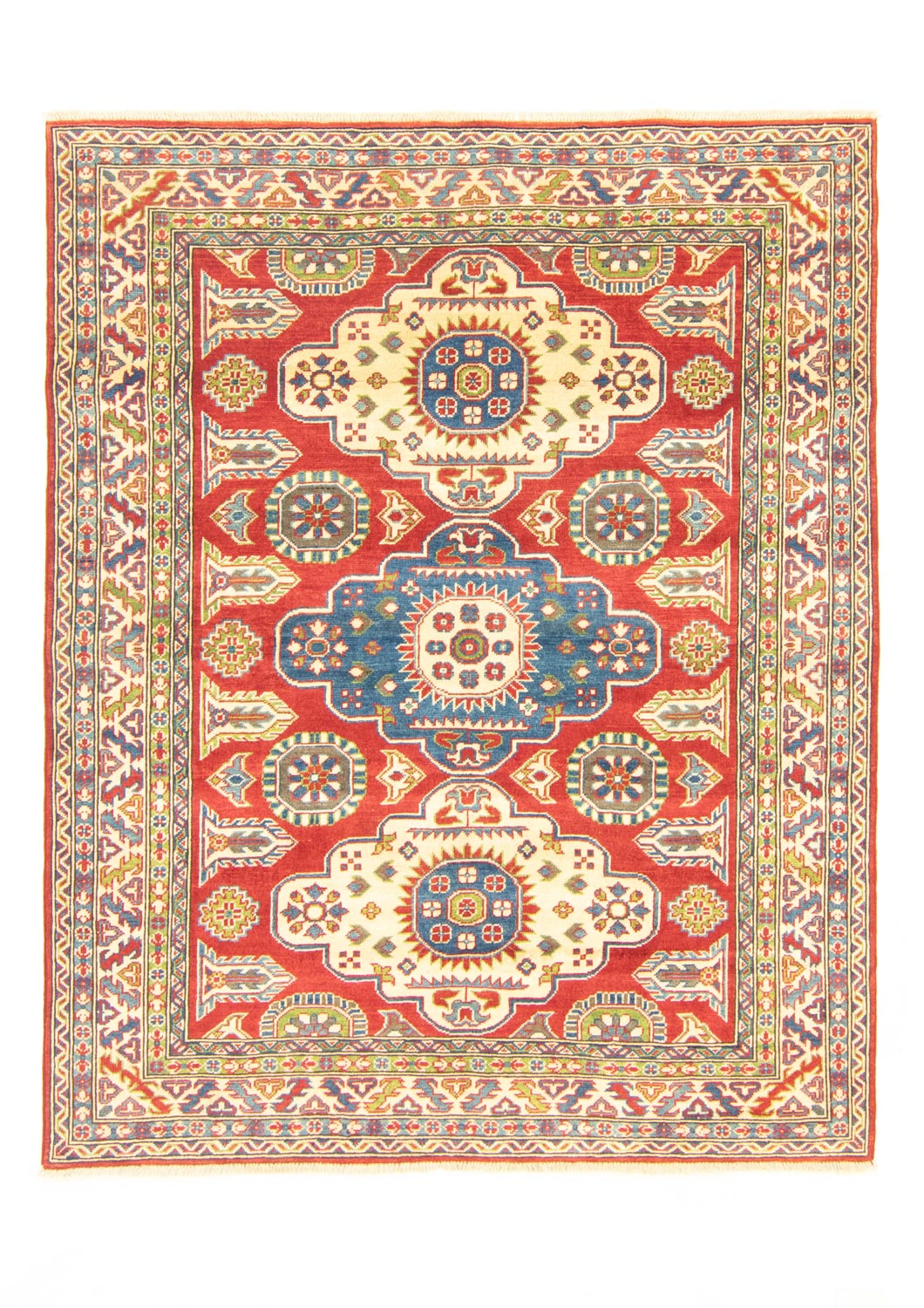 Ziegler Carpet - Kazak - 198 x 157 cm - mørkerød