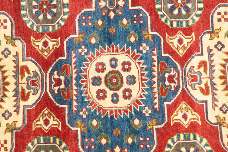Ziegler Carpet - Kazak - 198 x 157 cm - mørkerød