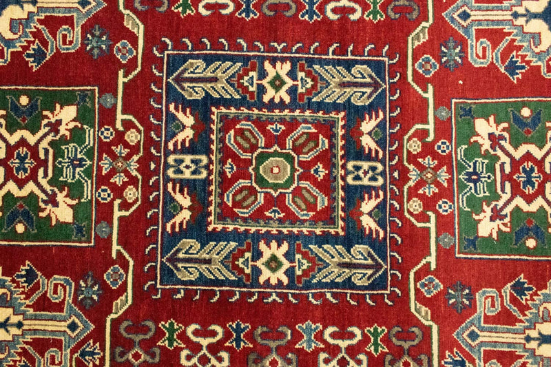 Ziegler Carpet - Kazak - 212 x 146 cm - mørkerød