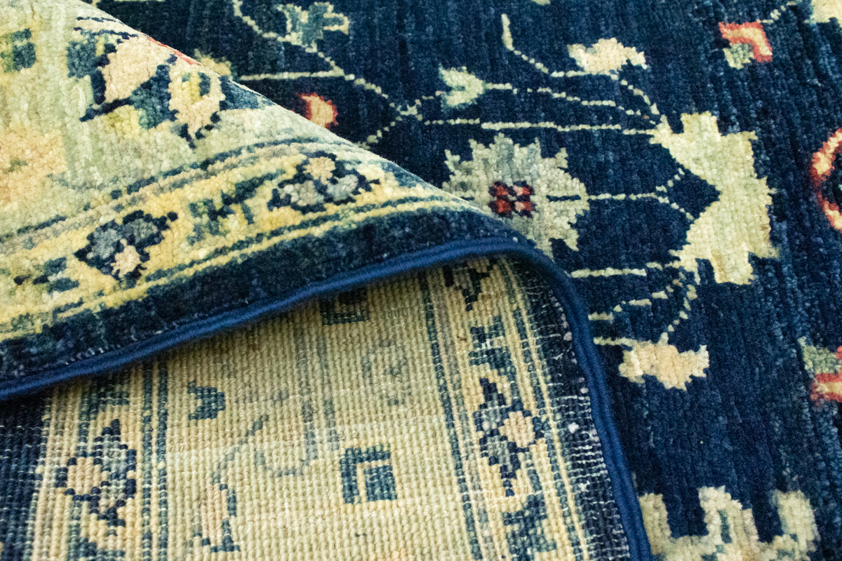 Ziegler Carpet - 149 x 100 cm - mørkeblå