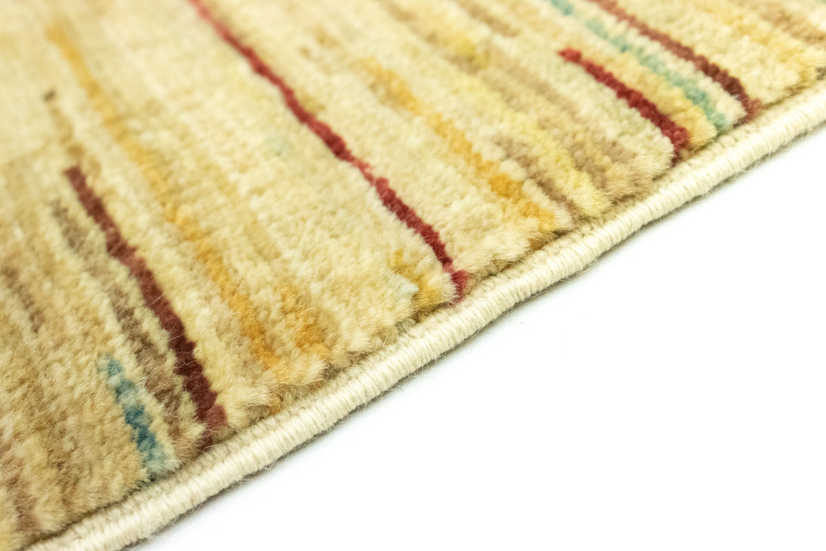 Løber Ziegler Tæppe - Moderne - 437 x 100 cm - lys beige