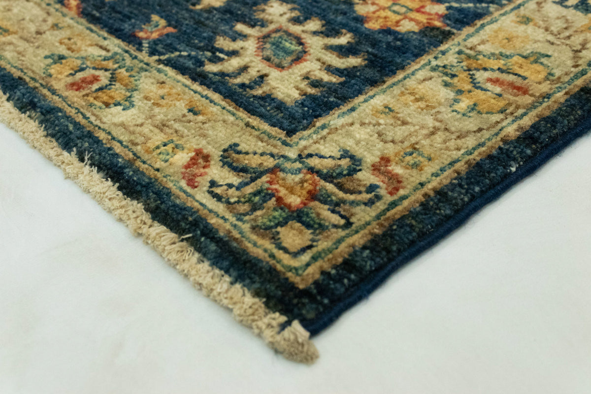 Ziegler Carpet - 84 x 62 cm - mørkeblå