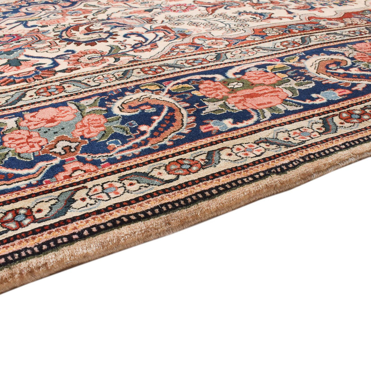 Persisk tæppe - Bijar - 307 x 205 cm - lys beige