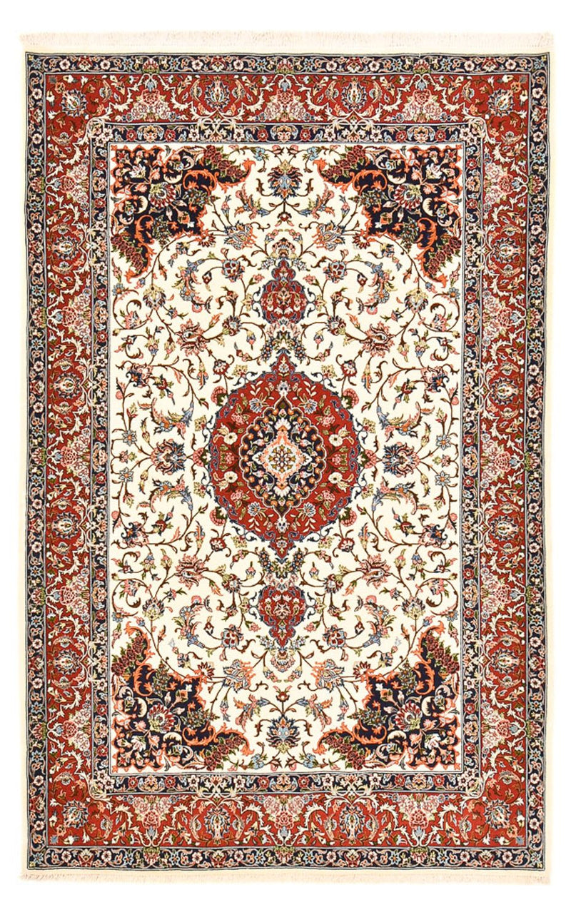 Persisk tæppe - Ghom - Royal - 216 x 140 cm - creme