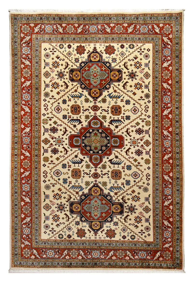 Persisk tæppe - Nomadisk - 291 x 199 cm - beige