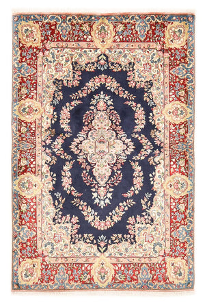 Persisk tæppe - Royal - 183 x 120 cm - mørkeblå