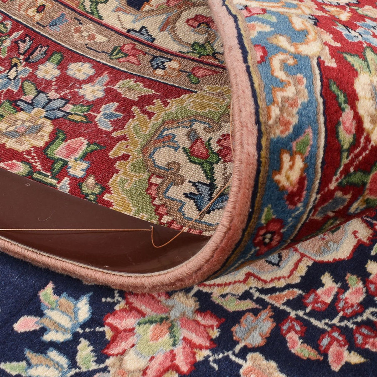 Persisk tæppe - Royal - 183 x 120 cm - mørkeblå