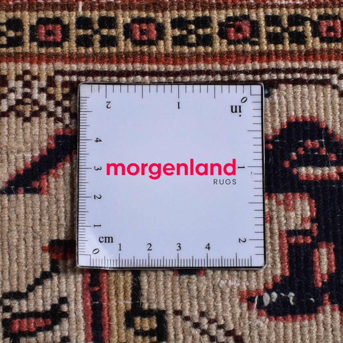 Persisk tæppe - Nomadisk - 280 x 197 cm - lysrød