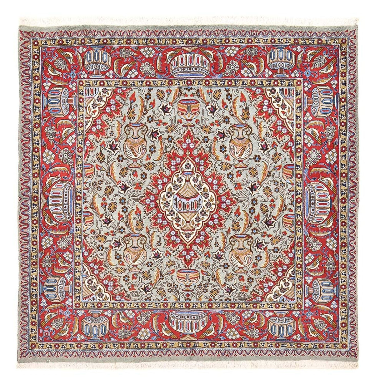 Persisk tæppe - Classic firkantet  - 200 x 195 cm - sand