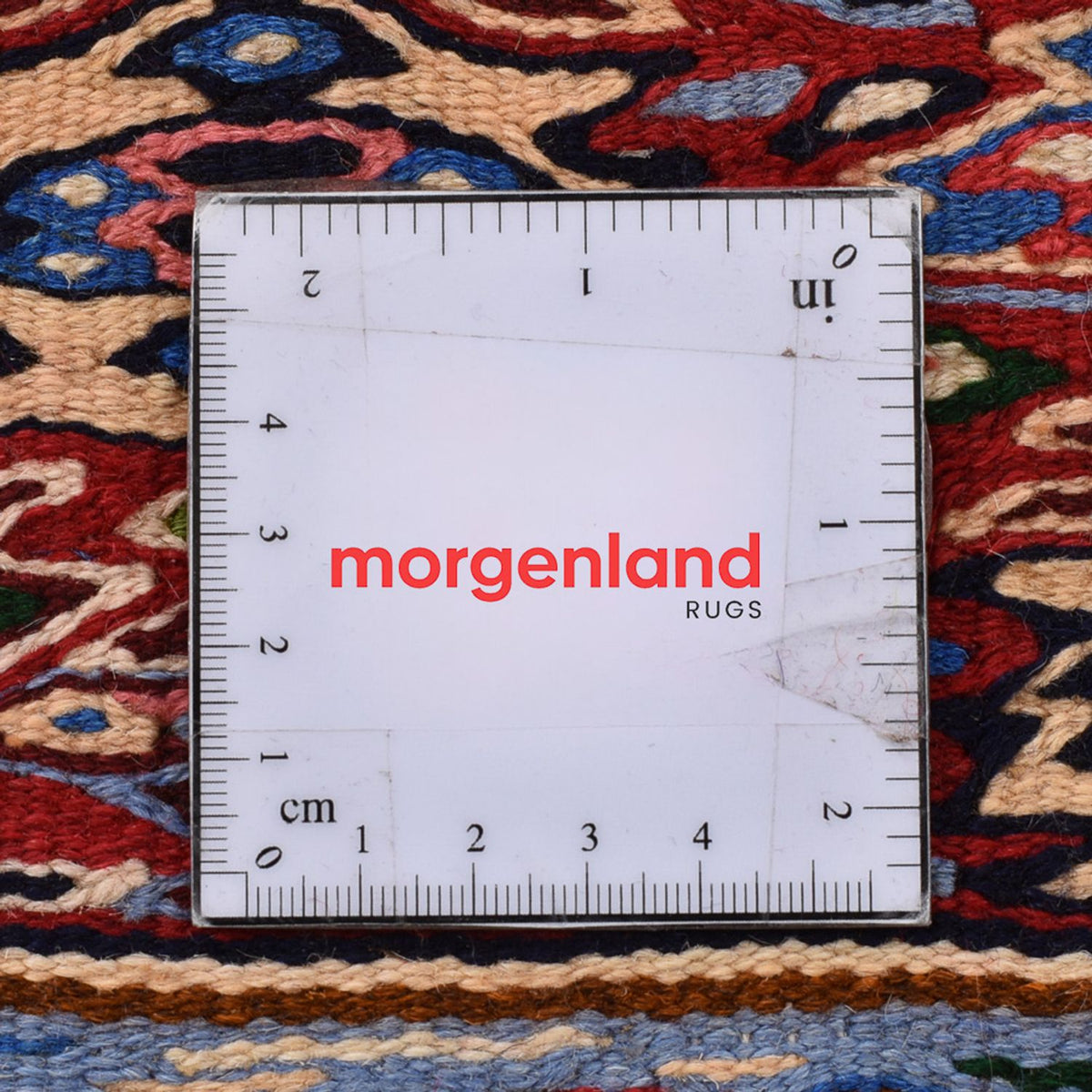 Kelim-tæppe - orientalsk - 237 x 144 cm - terrakotta